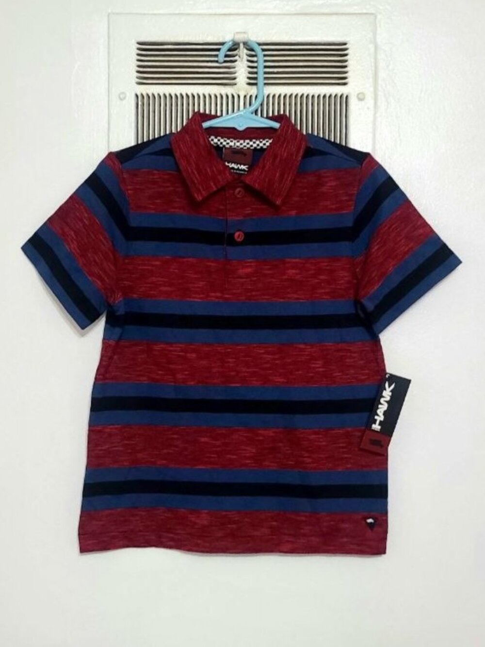 Boys Striped Polo